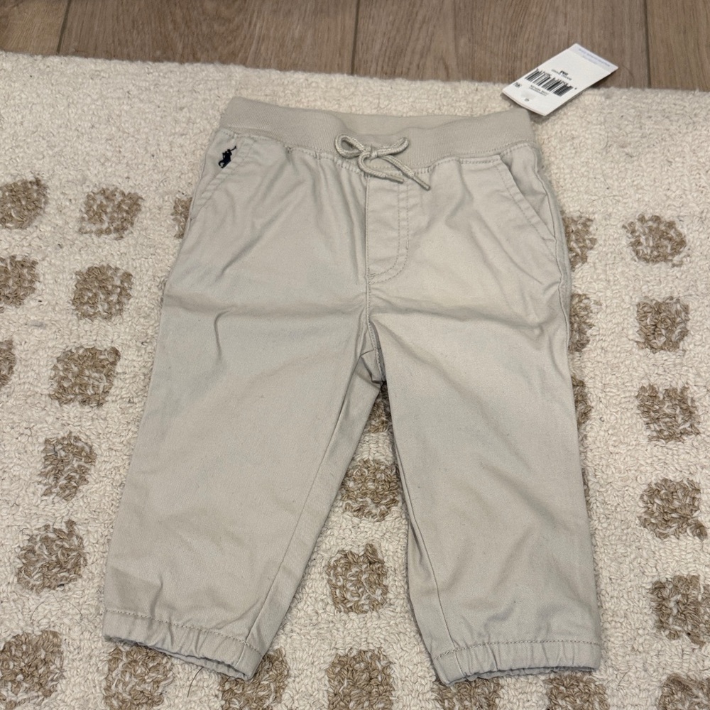 Ralph Lauren Kids Light Beige Joggers